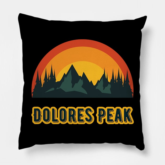 Dolores Peak Pillow by Canada Cities