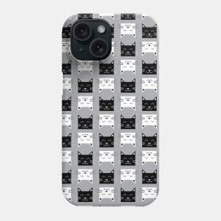 Geometric Cats Phone Case