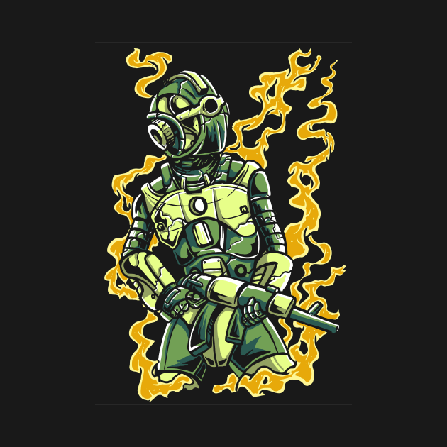 Robot Soldier by Original_Wicked