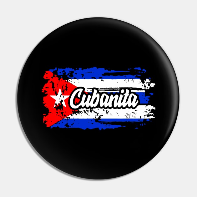 cuban flag Cuba Cubanita for proud Cubans Pin by dyazagita