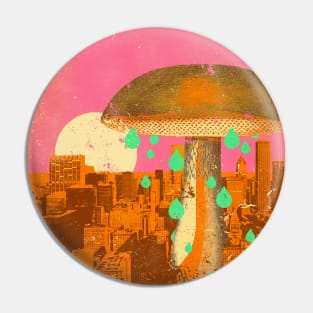 MUSHROOM CITY Pin