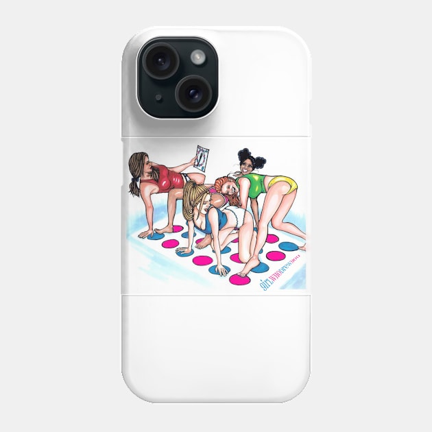 Right Hand Red Phone Case by GirlWhoDrewYou