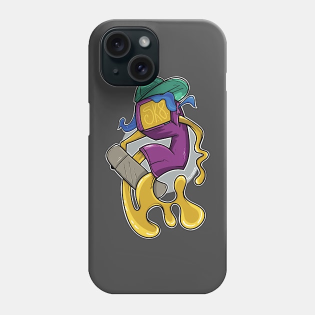 Golden Girl Skater Phone Case by Frajtgorski