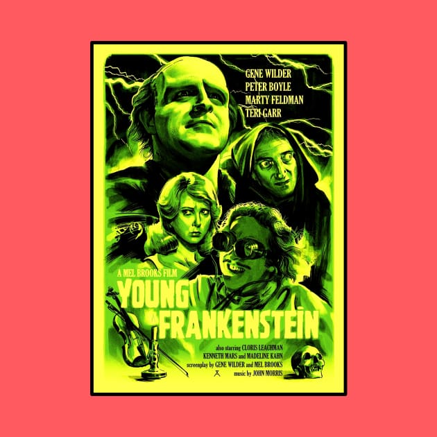 Young Frankenstein - Alternate by BigOrangeShirtShop