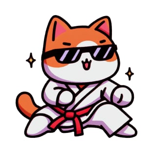 Karate cat T-Shirt