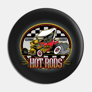 Hot Rod Custom Classic Car Pin