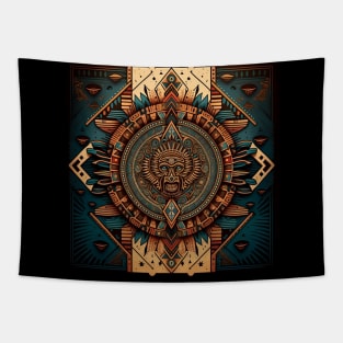 Aztec temple #1 Tapestry