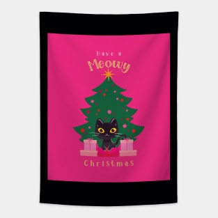 Have A Meowy Christmas Tapestry