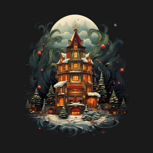 Victorian Festive House by Mistywisp