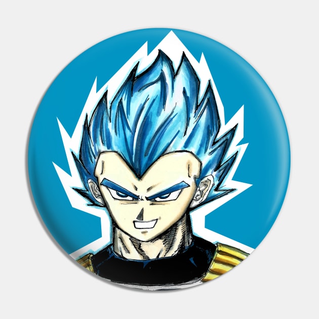 super saiyan vegeta the prince of saiyans in dbz Pin by jorge_lebeau