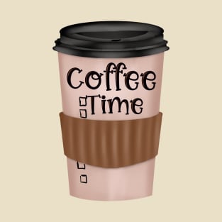 Coffee Time To Go Cup T-Shirt