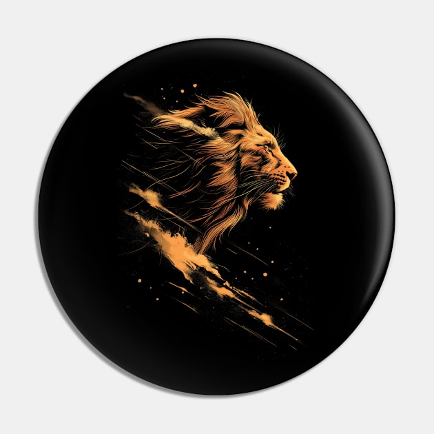 Lionheart Pin by ArtisanEcho