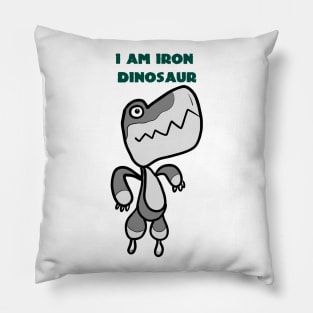 Iron Dinosaur Pillow