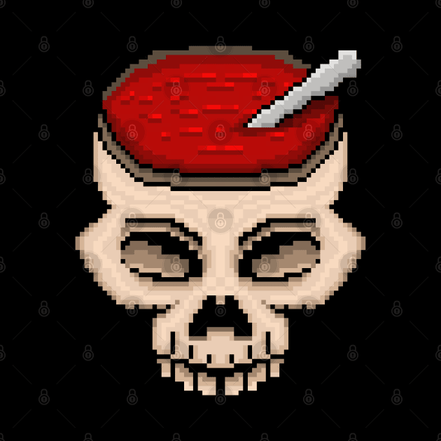 Horror Soup Skull by Horror Soup Podcast