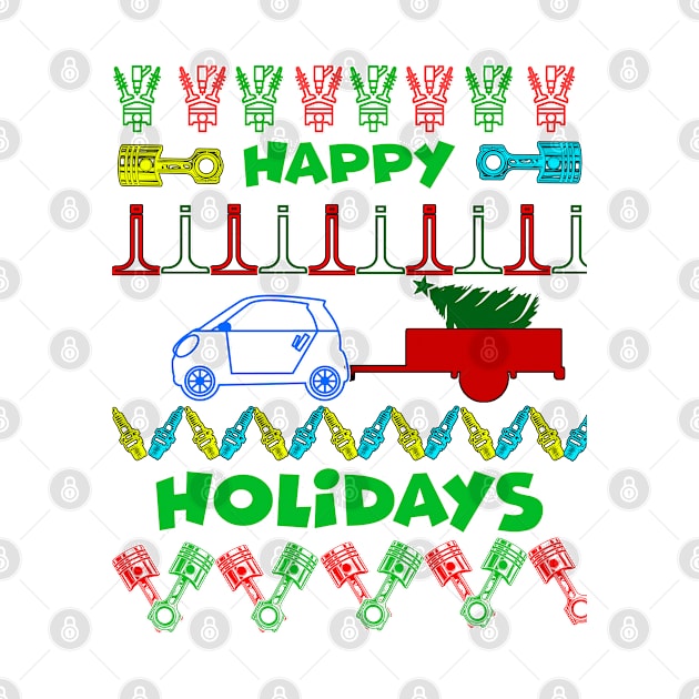 Merry chrismas, car guy, car enthusiast merry chrismas (smart4two) by CarEnthusast