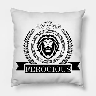 Ferocious Lion Pillow