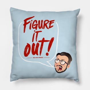 Figure It Out! (Steve variant) Pillow