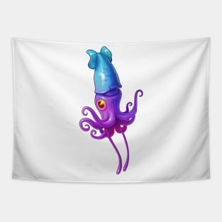 Purple Squid Tapestry