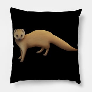 Yellow Mongoose Pillow