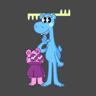 Happy Tree Friends Mole and Lumpy T-Shirt