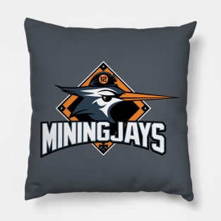 District 12 Mining Jays Pillow