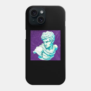 Angered Bust Of David Phone Case