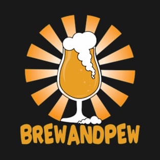 Brew And Pew Shirt T-Shirt