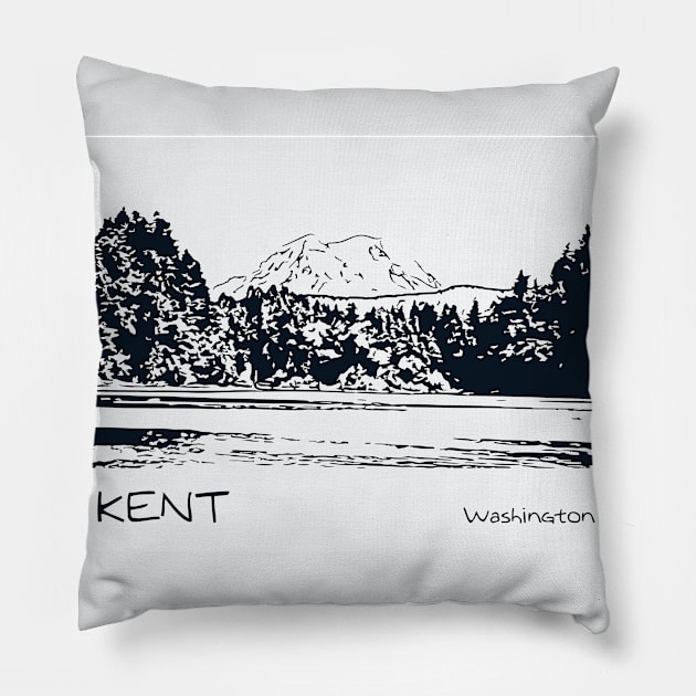 Kent Washington Pillow by Lakeric