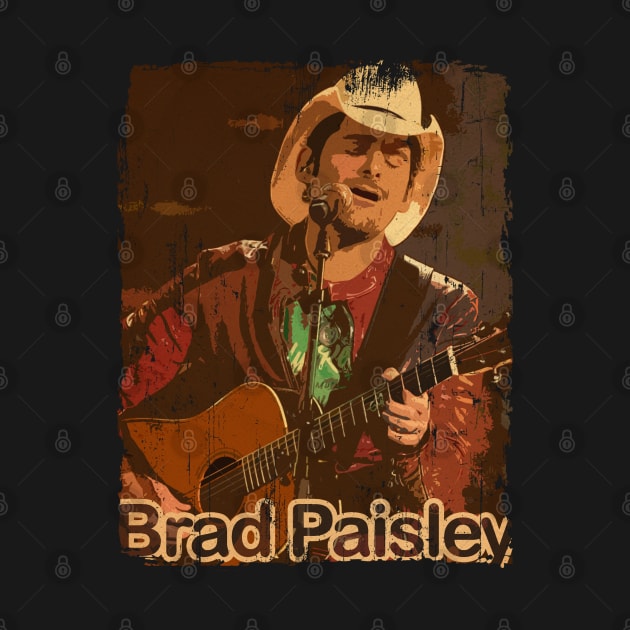 Brad Paisley Artdrawing by freshtext Apparel10