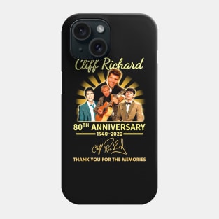 Cliff Ríchárd 80Th Anniversary 19402020 Phone Case