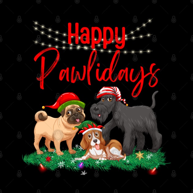 Happy Pawlidays by Dizzy Lizzy Dreamin