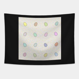 Easter Egg Pattern Tapestry