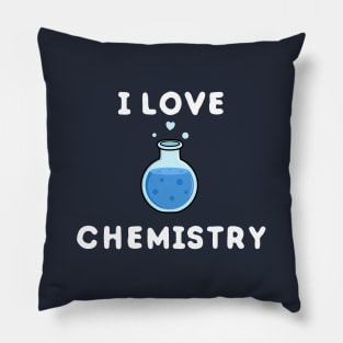 I love science and chemistry Pillow