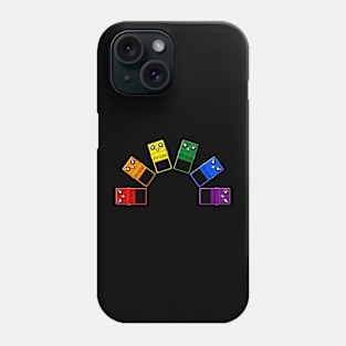 Gay Pride Rainbow Flag - Guitar Effects Pedals Phone Case