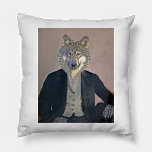 Wolf Man Pillow