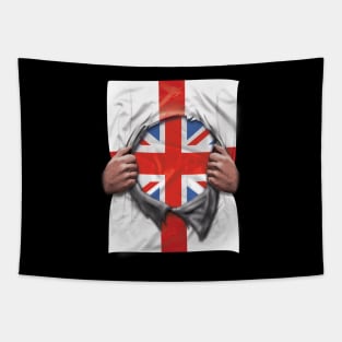 English Flag English Flag Ripped - Gift for British From English Tapestry
