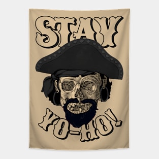 Vintage Skull Pirate Tapestry