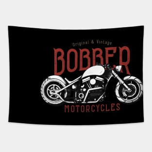 American Custom Bike BobberMotorcycle Biker Tapestry