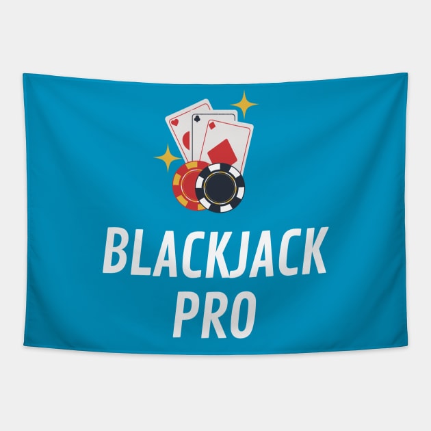 Blackjack Pro Tapestry by TeesByTay