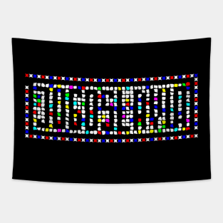 Yugoslavia Retro Pattern Tapestry