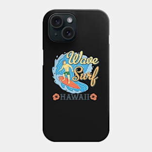 Wave Surf Hawaii Phone Case