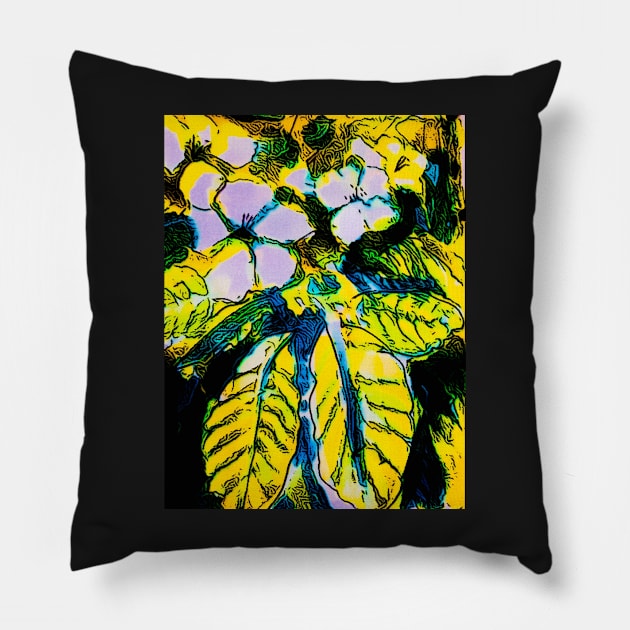 Stocky art Pillow by Pipsilk