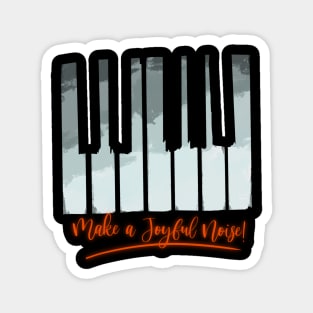 Make a Joyful Noise Piano Keys Magnet