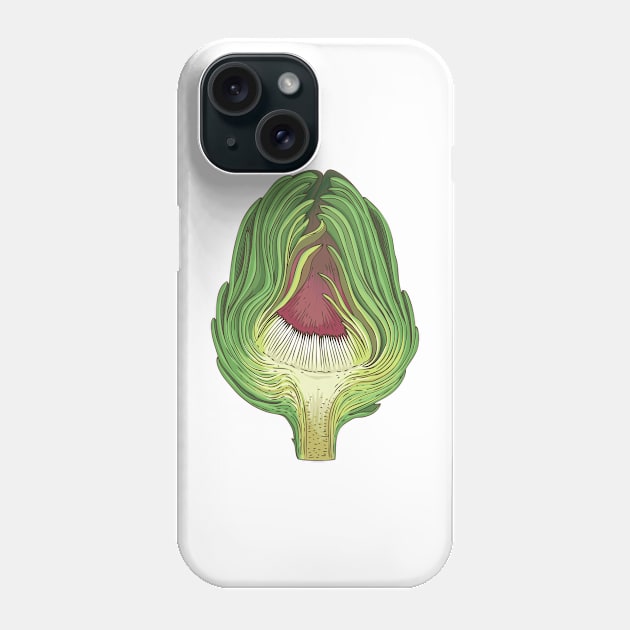 Artichoke Phone Case by deepfuze