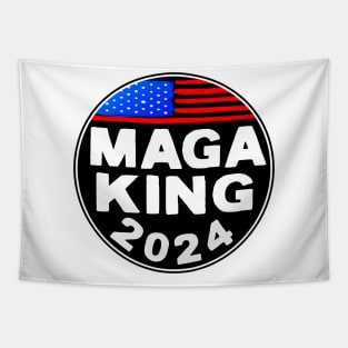 MAGA King Trump Biden 2024 Ultra Tapestry