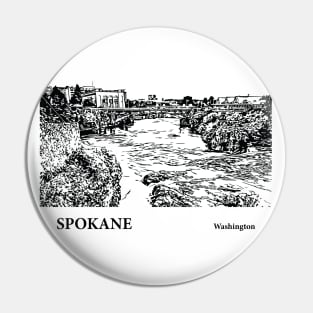 Spokane - Washington Pin