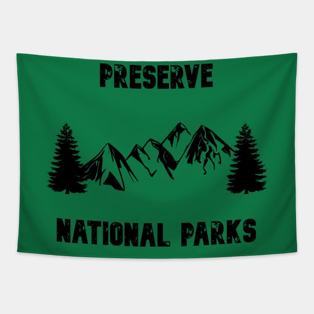 Preserve National Parks Tapestry by Designs by Dyer