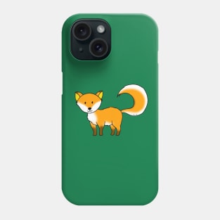 cute orange fox Phone Case