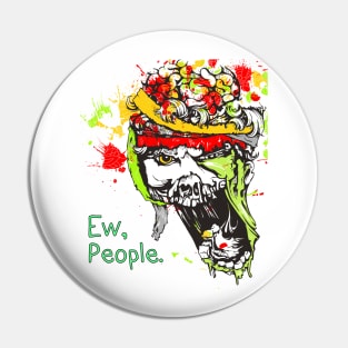 Ew people skull Pin