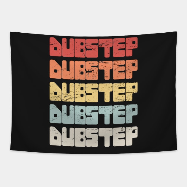 Retro Vintage DUBSTEP Music Tapestry by MeatMan